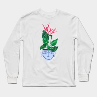 Strelitzia houseplant Long Sleeve T-Shirt